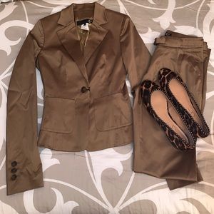 Just Cavalli Roberto Cavalli Mocha Suit Small